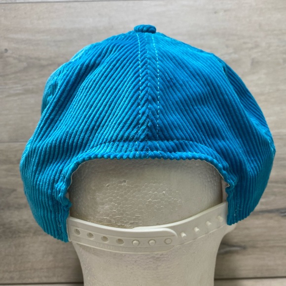 Ron Jon Surf Shop Corduroy Snapback Hat Vintage “The Original” NJ Blue - Picture 5 of 9